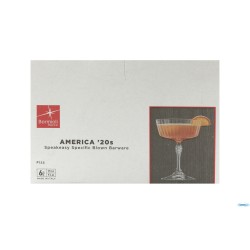 AMERICA '20S CONFEZIONE 6 CALICI FIZZ CL.27,5 H.13,8 DIAMETRO CM 10,8 122150