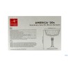 AMERICA '20S CONFEZIONE 6 CALICI FIZZ CL.27,5 H.13,8 DIAMETRO CM 10,8 122150