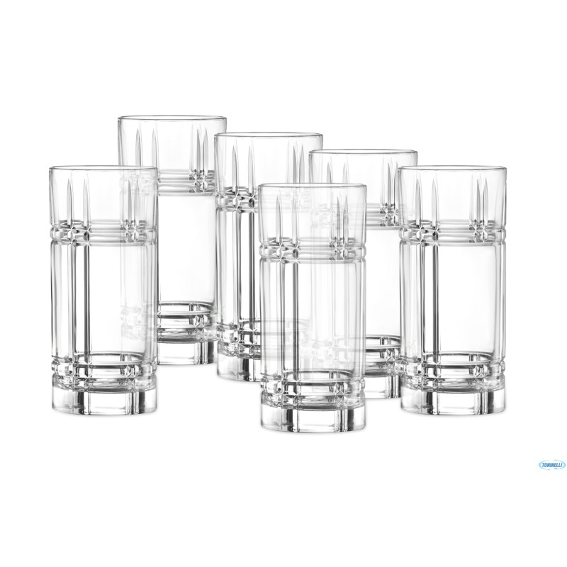 ANY - CONFEZIONE 6 BICCHIERI LONG DRINK HB CL 37 ANY - CONFEZIONE 6 BICCHIERI LONG DRINK HB CL 37