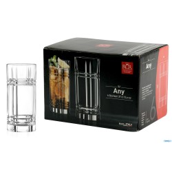 ANY - CONFEZIONE 6 BICCHIERI LONG DRINK HB CL 37