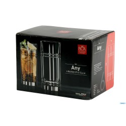 ANY - CONFEZIONE 6 BICCHIERI LONG DRINK HB CL 37