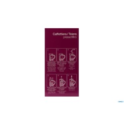 CAFFETTIERA-INFUSIERA ML600 VETRO BOR-INOX 743