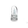 EASY MENAGE 4 PEZZI OLIO-ACETO-SALE E PEPE (CON AMPOLLE INCLUSE) INOX CM.12
