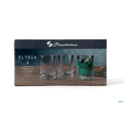 ELYSIA - CONFEZIONE 6 BICCHIERI VETRO SHOT CL.6   520242