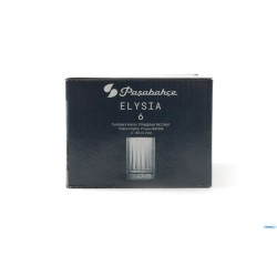 ELYSIA - CONFEZIONE 6 BICCHIERI VETRO SHOT CL.6   520242