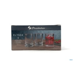 ELYSIA - CONFEZIONE 6 BICCHIERI VETRO SHOT CL.6   520242
