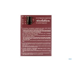 EVOLUTION NERA-LATTIERA CL 35 TAZZE 3 INOX 39NE3