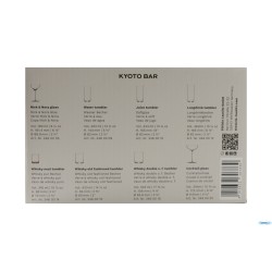 KYOTO BAR - BICCHIERE WHISKY CL 31,6