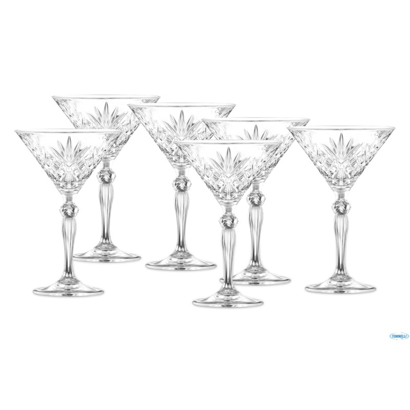 MELODIA - CONFEZIONE 6 CALICI MARTINI CL 21 MELODIA - CONFEZIONE 6 CALICI MARTINI CL 21