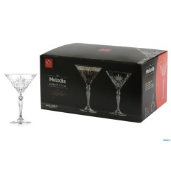 MELODIA - CONFEZIONE 6 CALICI MARTINI CL 21