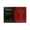 MELODIA - CONFEZIONE 6 COPPE CHAMPAGNE-COCKTAIL  CL 26