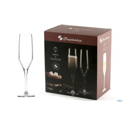 NAPA - CONFEZIONE 6 CALICI FLUT CL 20 IN VETRO  TAGLIATO A FREDDO
