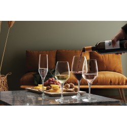 NAPA - CONFEZIONE 6 CALICI FLUT CL 20 IN VETRO  TAGLIATO A FREDDO