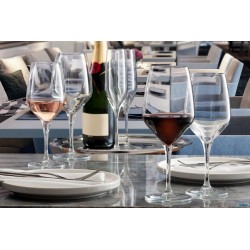 NAPA - CONFEZIONE 6 CALICI FLUT CL 20 IN VETRO  TAGLIATO A FREDDO