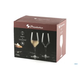 NAPA - CONFEZIONE 6 CALICI VINO BIANCO CL 36  TAGLIATO A FREDDO