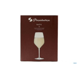 NAPA - CONFEZIONE 6 CALICI VINO BIANCO CL 36  TAGLIATO A FREDDO