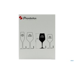 NAPA - CONFEZIONE 6 CALICI VINO ROSSO CL 47 CON TACCA  TAGLIATO A FREDDO