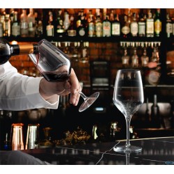 NAPA - CONFEZIONE 6 CALICI VINO ROSSO CL 47 CON TACCA  TAGLIATO A FREDDO