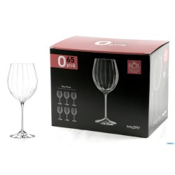 OPTIQ - CONFEZIONE 6 CALICI VINO CL 65