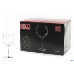OPTIQ - CONFEZIONE 6 CALICI VINO CL 67