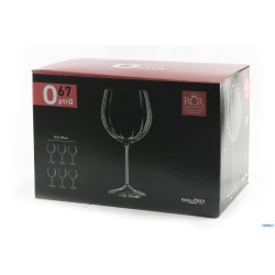 OPTIQ - CONFEZIONE 6 CALICI VINO CL 67