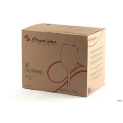 PALOMINO - CONFEZIONE 6 CALICI VINO BIANCO CL 35 IN VETRO TEMPERATO