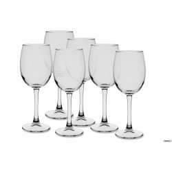 PALOMINO - CONFEZIONE 6 CALICI VINO ROSSO CL 44,5 IN VETRO TEMPERATO