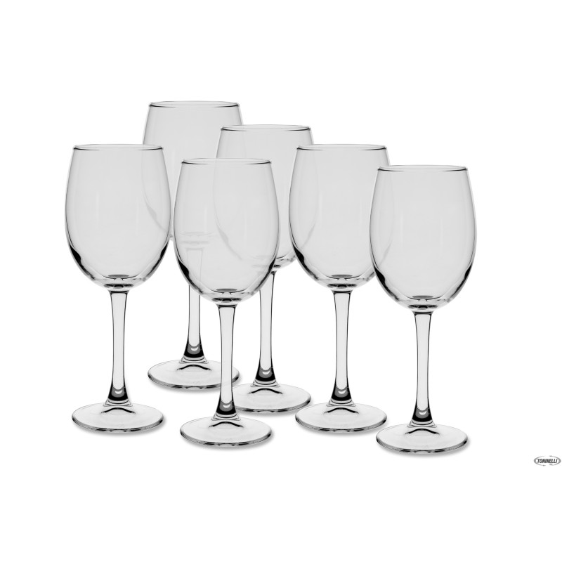 PALOMINO - CONFEZIONE 6 CALICI VINO ROSSO CL 44,5 IN VETRO TEMPERATO PALOMINO - CONFEZIONE 6 CALICI VINO ROSSO CL 44,5 IN VETRO TEMPERATO