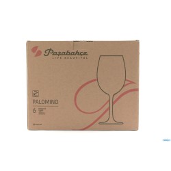 PALOMINO - CONFEZIONE 6 CALICI VINO ROSSO CL 61 IN VETRO TEMPERATO