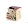REVOLUTION DUET-LATTIERA 2 BECCHI 50CL TAZZE 6 INOX - BECCO GRANDE DAVANTI E PICCOLO A SINISTRA