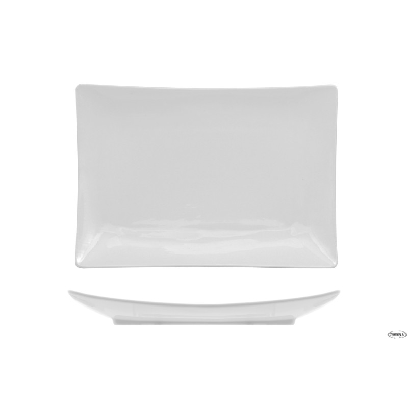 JUSTWHITE-PIATTO RETTANGOLARE CM 30X22