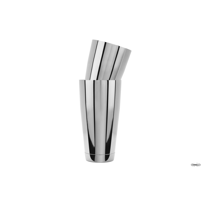 MIXING - SHAKER SILVER BOSTON H.28,5X9 - CAPACITA' LT.0,900 0,600 PESO KG. 0,40 - C102-MIX14