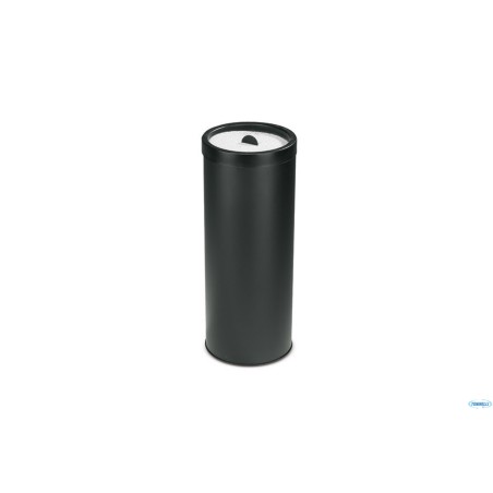 POSACENERE NERO CON SABBIA INCLUSA CM 31X72H   540N