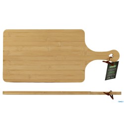 BAMBOO-TAGLIERE RETTANGOLARE CM 55X25XH.1,5 CON MANICO