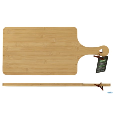 BAMBOO-TAGLIERE RETTANGOLARE CM 55X25XH.1,5 CON MANICO