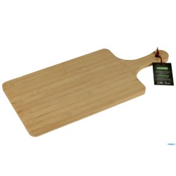 BAMBOO-TAGLIERE RETTANGOLARE CM 55X25XH.1,5 CON MANICO