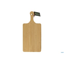 BAMBOO-TAGLIERE RETTANGOLARE CM 55X25XH.1,5 CON MANICO