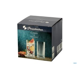 ELYSIA - CONFEZIONE 4 BICCHIERI LONG DRINK CL 44,5