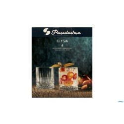 ELYSIA - CONFEZIONE 4 BICCHIERI WHISKY CL 21