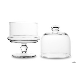 PATISSERIE MINI-POTICHE CON CAMPANA MISURA 12×12×H 26 CM  96878-1080897